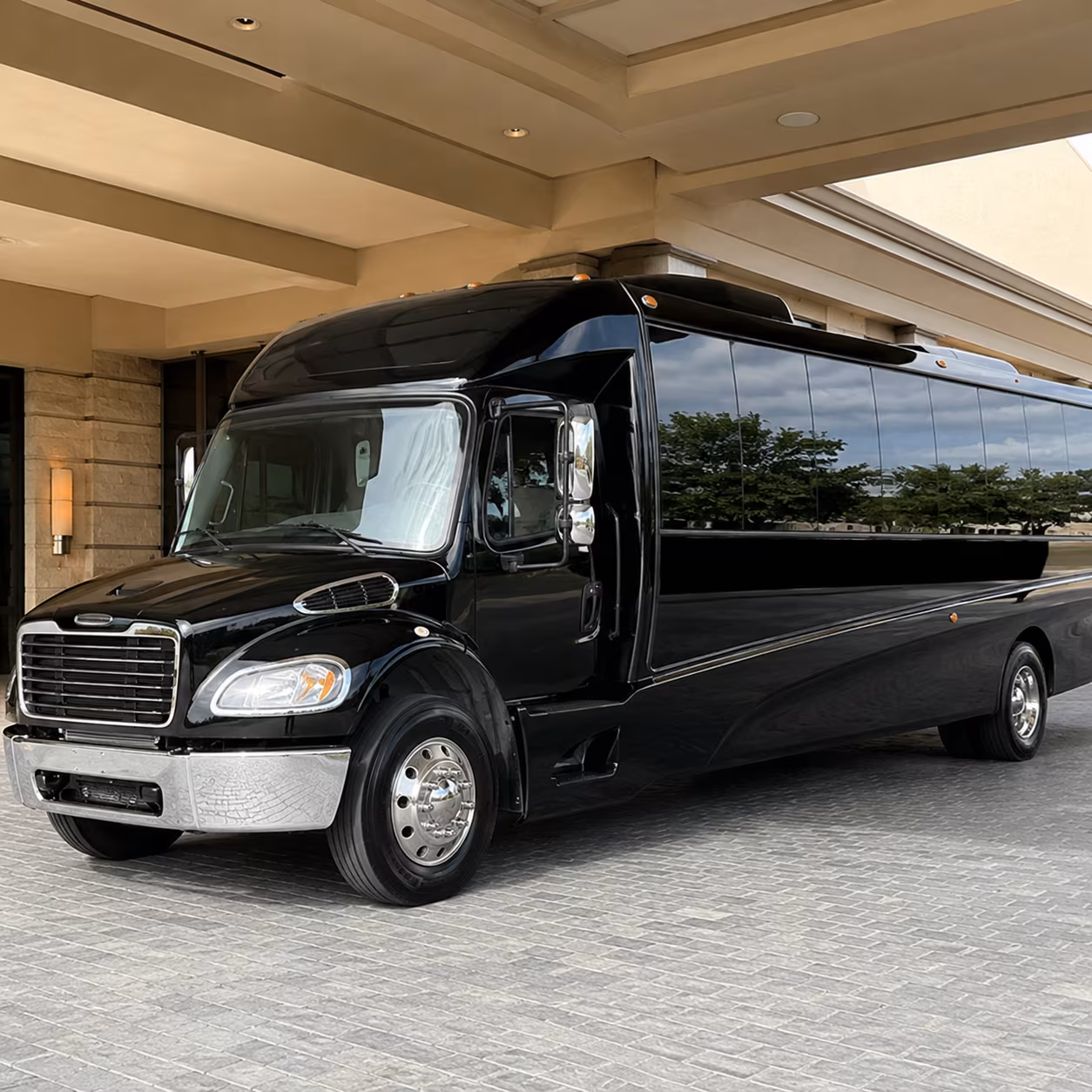 fairfield corporate event transportation onboard seating