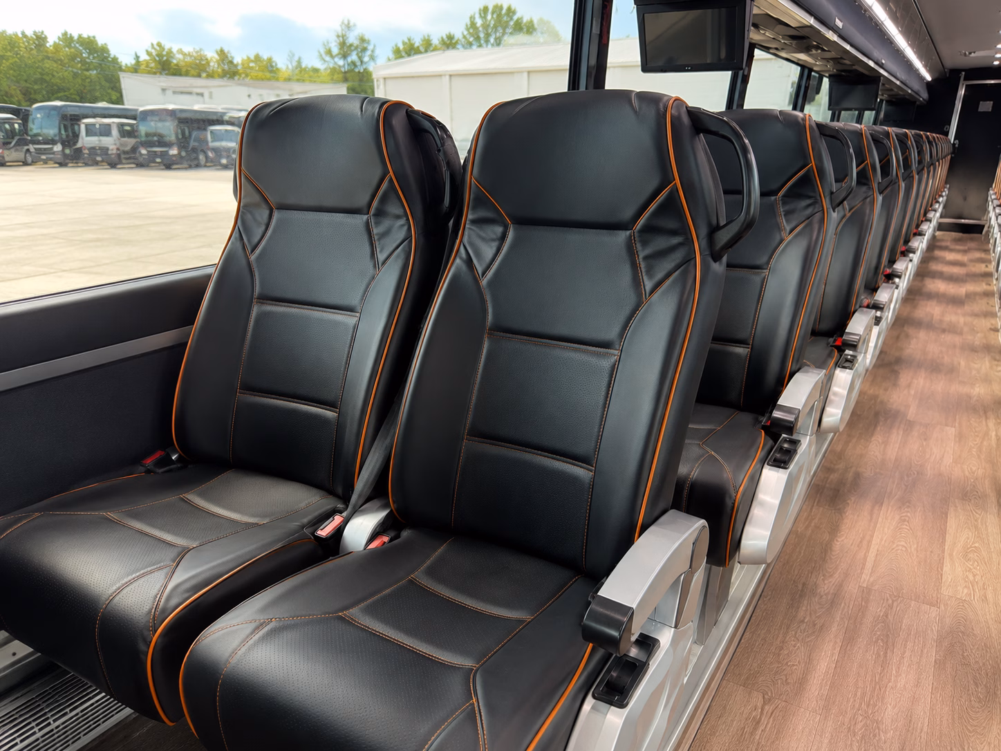 fairfield wedding transportation onboard seating